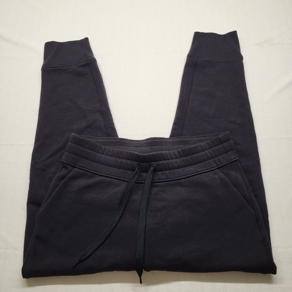 Public Rec Jogger Sweatpants Mens 32/27 Black Pima Cotton Tapered Drawstring